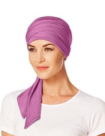 Christine Headwear Mantra Long Scarf Turban - Reverse Generation