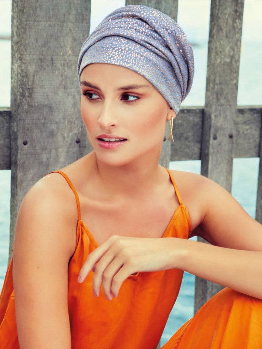 Christine Headwear Zoya (Grey Melange )Turban - Reverse Generation