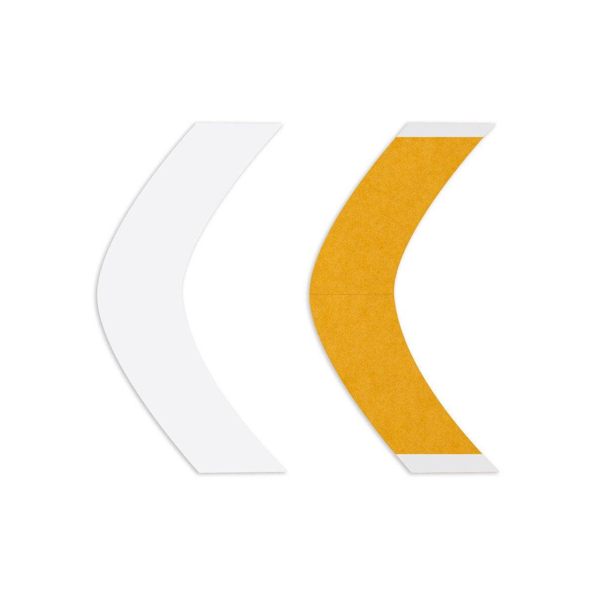 Walker German Brown Liner Cloth Contour Strips - Reverse Generation