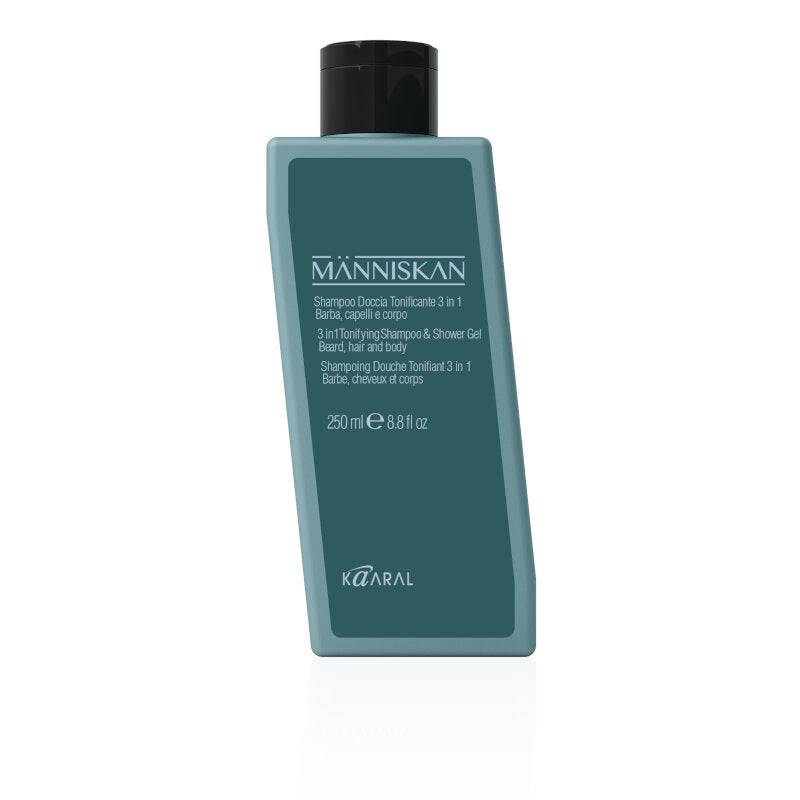 Manniskan 3-in-1 Tonifying Shampoo & Shower Gel - 8.8 oz organic formula - Reverse Generation