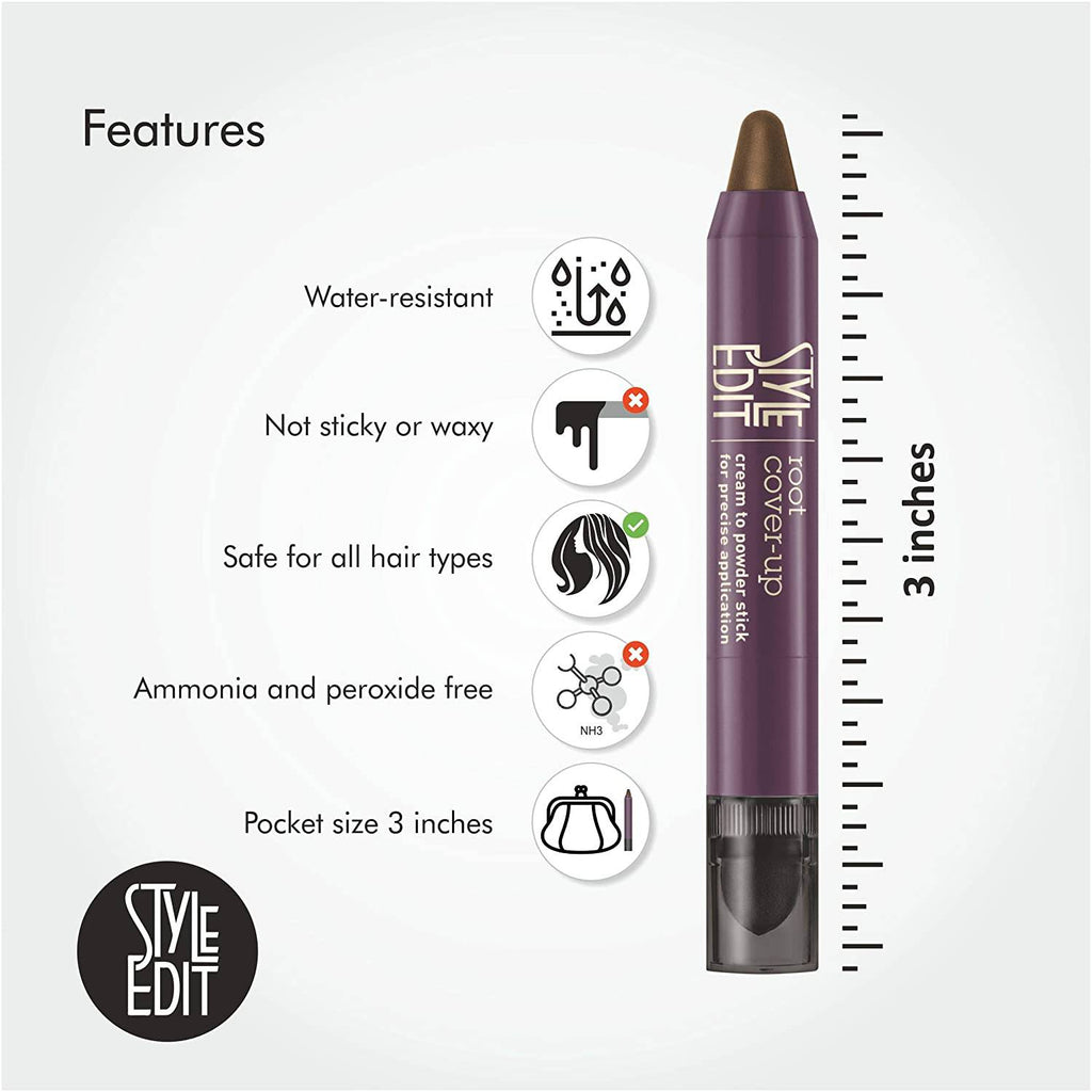 Style Edit Root Cover Up Stick - Instant Root Concealer to Touch up And Cover Roots and Grays - Reverse Generation