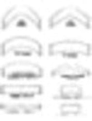 Walker 1522 Clear Contour Strips - Reverse Generation Established in 2008