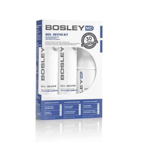 Bosley MD BosRevive Non Color-Treated Hair 30-Day Kit - Reverse Generation Established in 2008