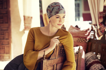 Christine Headwear Yoga Turban Printed - Reverse Generation